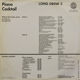Michael Danzinger: Piano Cocktail - Long Drink 2. LP (Käyt)