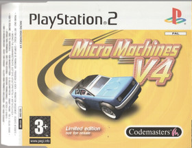 Micro Machines V4. PS2 (Käyt. Promo)