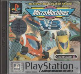 Micro Machines V3. PSone Platinum (Käyt)