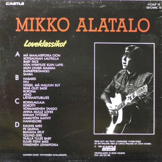 Mikko Alatalo: Loveklassikot -Ne Parhaat- 2LP (Käyt)