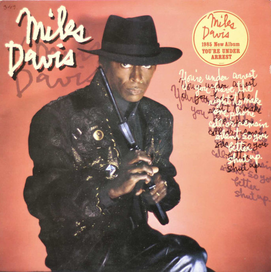 Miles Davis: You're Under Arrest LP (Käyt)
