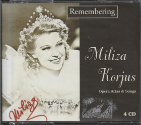 Miliza Korjus: Remembering Miliza Korjus 4CD (Käyt)