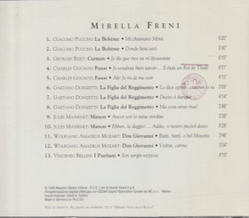 Mirella Freni: Grandi Voci Alla Scala CD (Käyt)