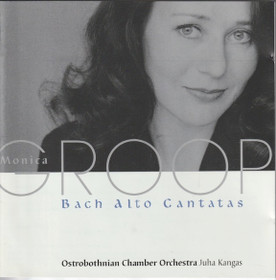 Monica Groop / Juha Kangas: Bach Alto Cantatas CD (Käyt)