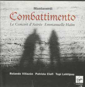 Monteverdi / Villazón/ Topi Lehtipuu / Haïm: Combattimento 2CD (Käyt)