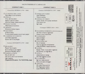 Montserrat Caballé / Rossini / Donizetti / Verdi: Rarities 2CD (Käyt)