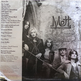 Mott: Drive On LP (Käyt)