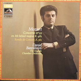 Mozart / Barenboim: Concerto No. 22 /  Rondo K.382 LP (Käyt)