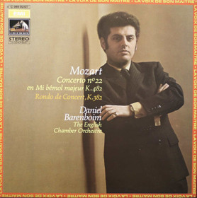 Mozart / Daniel Barenboim: Concerto No. 22, Rondo K.382 LP (Käyt)