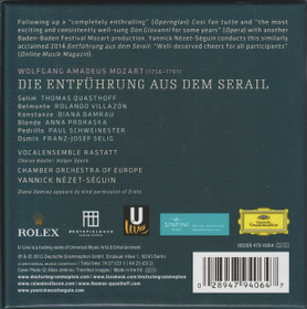 Mozart / Yannick Nézet-Séguin: Die Entführung Aus Dem Serail 2CD Box 