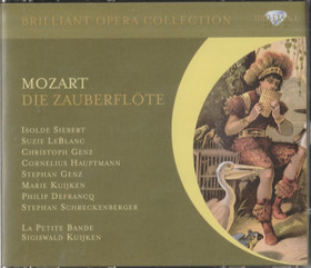 Mozart / La Petite Bande / Sigiswald Kuijken: Die Zauberflöte 3CD Käyt