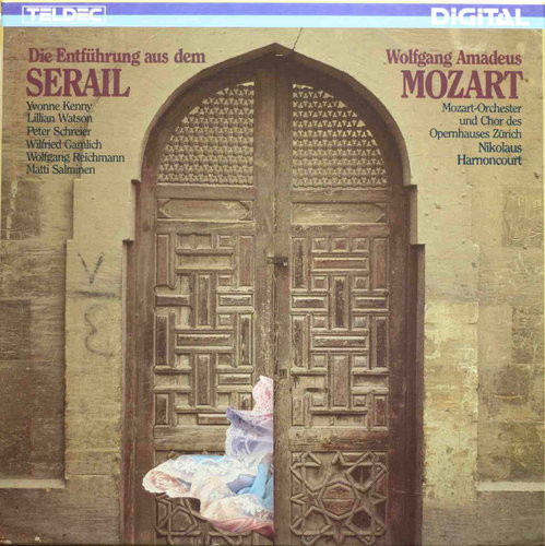 Mozart: Die Entführung Aus Dem Serail 3LP Box (Käyt)