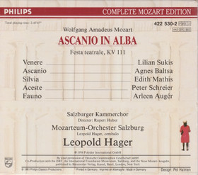 Mozart: Ascanio In Alba 3CD Box (Käyt)