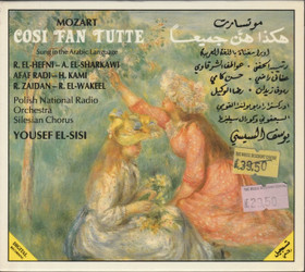Mozart / Silesian Chorus / Yousef El Sisi: Cosi Fan Tutte 3CD Box Käyt