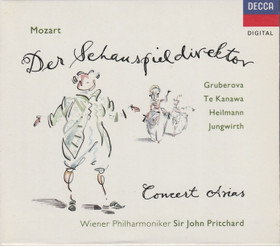 Mozart / Sir John Pritchard: Der Schauspieldirektor CD Box (Käyt)