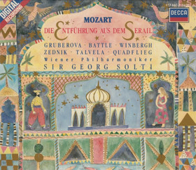 Mozart / Sir Georg Solti: Die Entführung Aus Dem Serail 2CD (Käyt)
