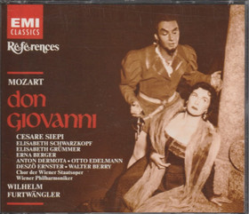 Mozart / Furtwängler: Don Giovanni - Salzburg 6. VIII 1954. 3CD (Käyt)