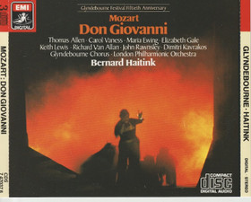 Mozart / Allen / Vaness / Ewing / Haitink: Don Giovanni 3CD Box (Käyt)