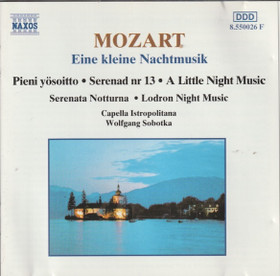 Mozart / Capella Istropolitana: Eine Kleine Nachtmusik CD (Käyt)