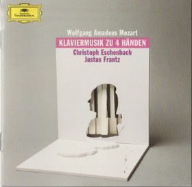 Mozart / Eschenbach / Frantz: Klaviermusik Zu 4 Händen CD (Käyt)