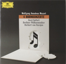 Mozart / Gerd Seifert / Herbert Von Karajan: 4 Hornkonzerte CD (Käyt)