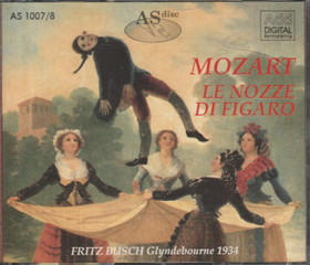Mozart / Henderson / Rautawaara / Busch: Le nozze di Figaro 2CD (Käyt)