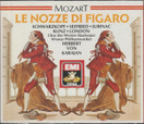 Mozart / Schwarzkopf /Seefried /Karajan: Le Nozze Di Figaro 2CD (Käyt)