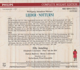 Mozart: Lieder / Notturni 2CD Box (Käyt)