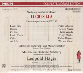 Mozart: Lucio Silla 3CD Box(Käyt)