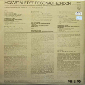Mozart: Mozart auf der reise nach London (KV 15) LP (Käyt) 