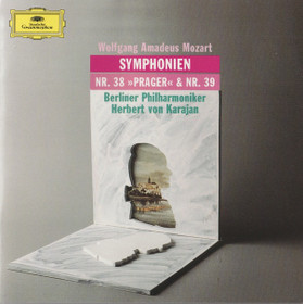 Mozart / Karajan: Symphonien Nr. 38 »Prager« & Nr. 39 CD (Käyt)