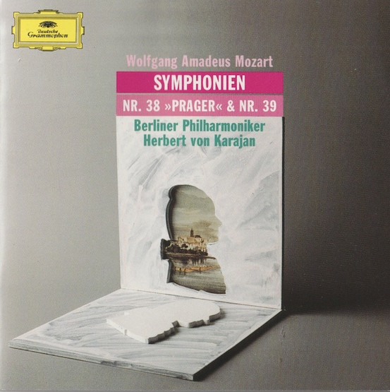 Mozart / Karajan: Symphonien Nr. 38 »Prager« & Nr. 39 CD (Käyt)