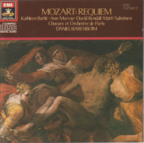 Mozart / Kathleen Battle / Daniel Barenboim: Requiem CD (Käyt)
