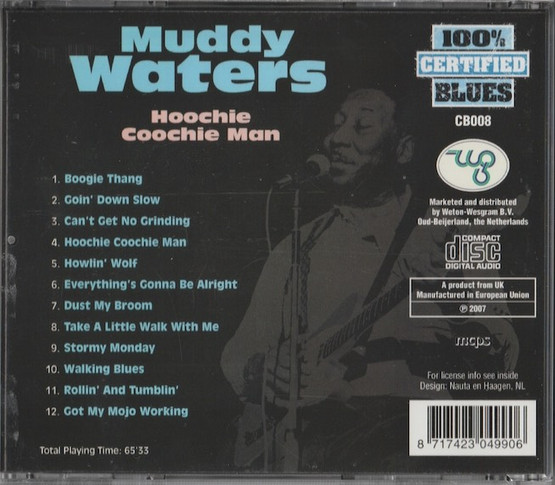 Muddy Waters: Hoochie Coochie Man CD (Käyt)