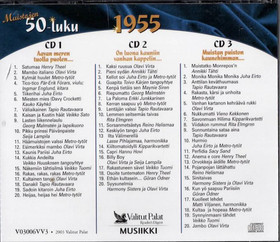 V/A: Muistojen 50-luku - 1955 3CD (Käyt)