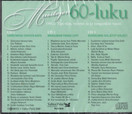 V/A: Muistojen 60-luku - 1962 (Mint. 3CD)