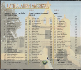 V/A: Musiikki kiertää maailmaa - Latinalainen amerikka 3CD (Käyt)