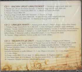 V/A: Musiikkia elämän matkalle - Urut, soitinten kuningatar 3CD (Mint)