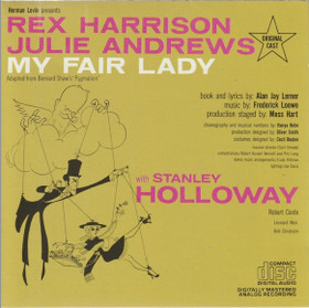Lerner /Loewe /Harrison /Andrews: My Fair Lady - Original Cast CD Käyt