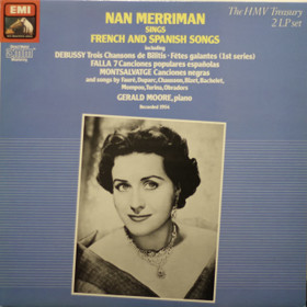 Nan Merriman: Sings French And Spanish Songs LP (Käyt)