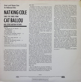 Nat King Cole: Cat Ballou LP (Käyt)