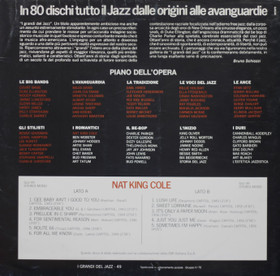 Nat King Cole: Nat King Cole LP (Käyt)