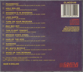 Nazareth: Greatest Hits CD (Käyt)