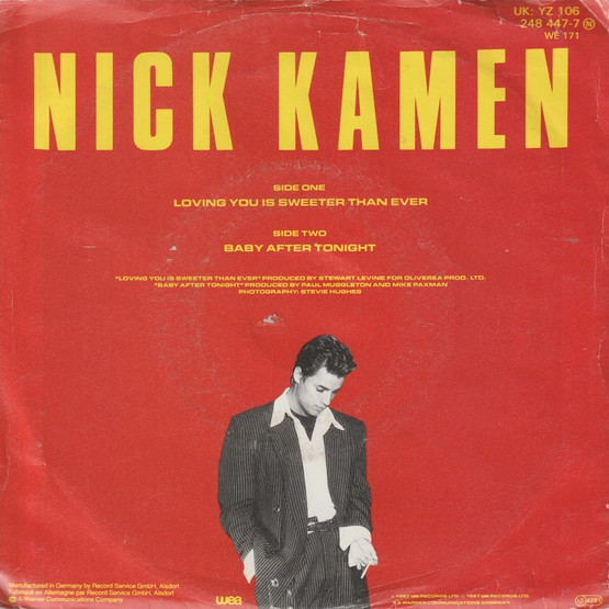 Nick Kamen: Loving You Is Sweeter Than Ever 7