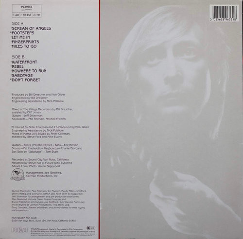 Nick Gilder: Nick Gilder LP (Käyt)