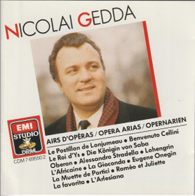 Nicolai Gedda: Airs D'Opéras CD (Käyt)