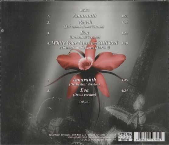 Nightwish: Amaranth 2CD (Käyt)