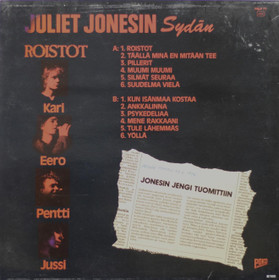 Juliet Jonesin Sydän: Roistot LP (Käyt)