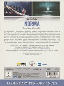 Bellini / Hoon / Abdarazakov / Anderson / Biondi: Norma 2xDVD (Käyt)