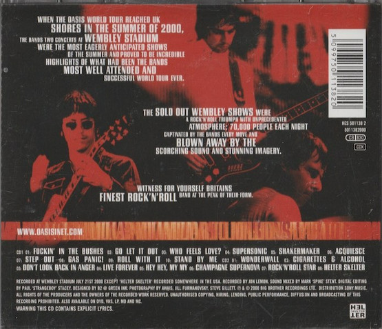 Oasis: Familiar To Millions 2CD (Käyt)